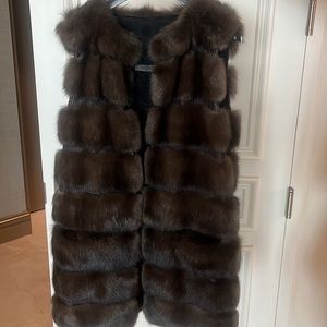 Russian sable coat